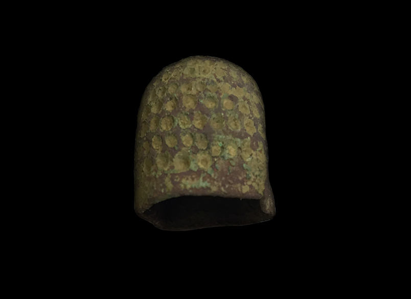 Beehive Thimble, Bronze 18th Century